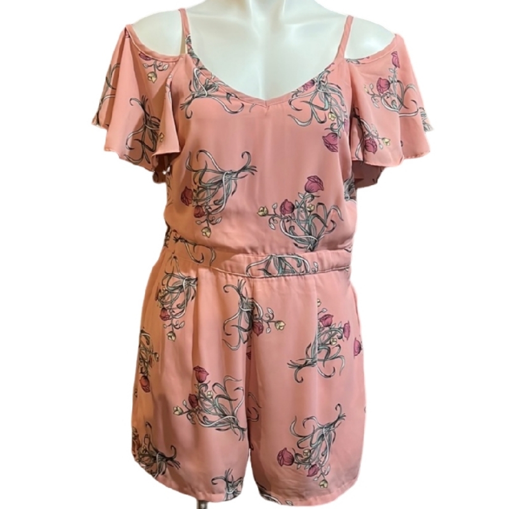 DISNEY | Disney Beauty and the Beast Romper in Pink - Sz S